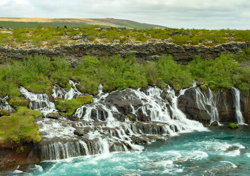 barnafoss waterfall