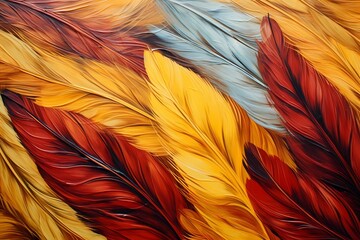 bird feathers background pattern, banner, wings background picture, seamless background