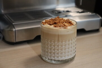 coffee maker with coffee