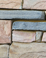 Old brick wall texture background. Close up of a brick wall.