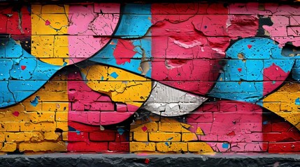 Graffiti Pop Art Background