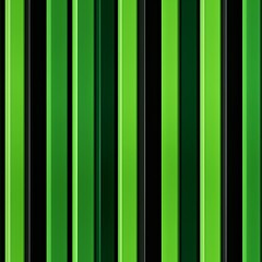 Seamless abstract geometric pattern with green and black diagonal stripes on dark background
