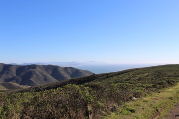 Hills and Ocean