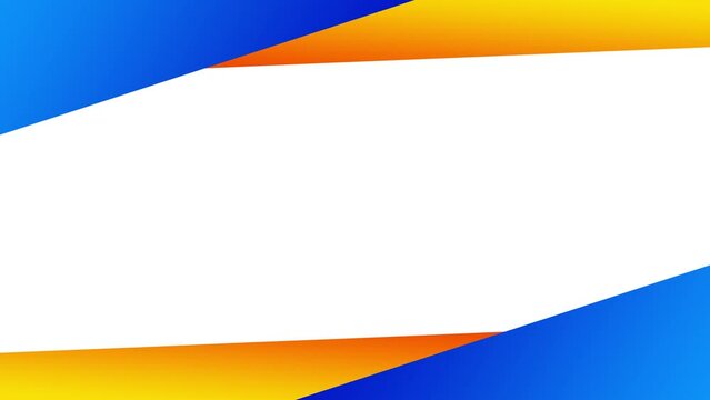 abstract blue and orange background animation for title video, introduction video, presentation, etc.