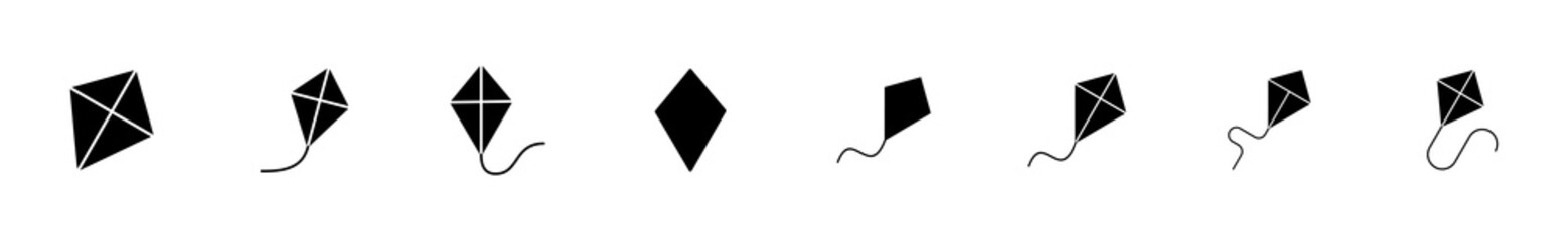 Kite icon set. kite vector icon.