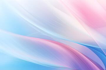 abstract blue pink background with soft fabric waves