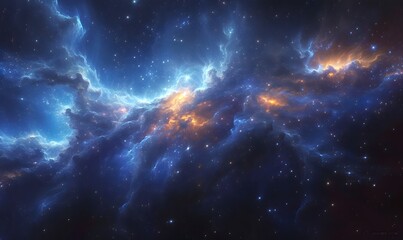 Fototapeta premium Develop backdrops featuring cosmic elements, stars, and dreamy celestial scenes