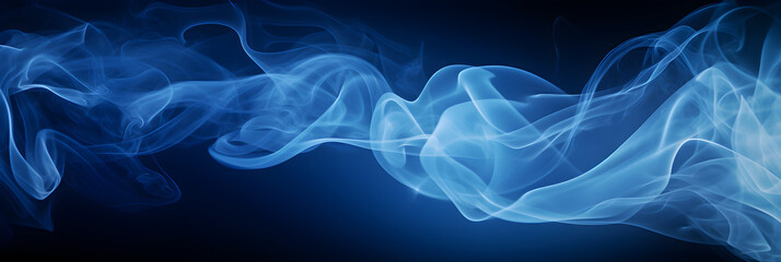 abstract blue smoke background