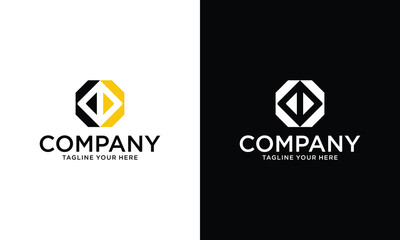 Creative and Minimalist Letter CC Logo Design