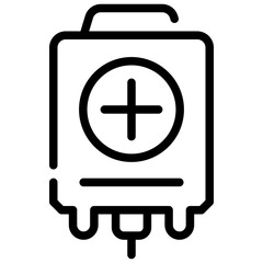 Blood Bag Icon