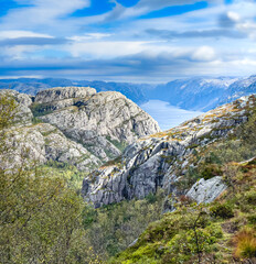 Pulpit Rock Stravanger Norway 