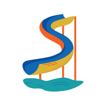 recommend clip art: Water slide icon clipart avatar logotype isolated vector illustration
