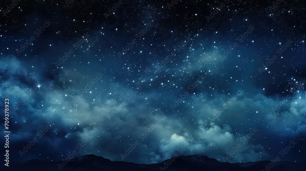 Wall mural astronomy bright stars background illustration galaxy luminous, sparkling twinkle, constellations ne
