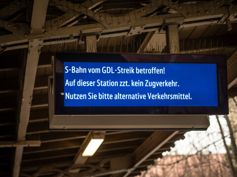 Bahnstreik!