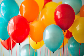 Colorful Balloons for Celebration and Decoration