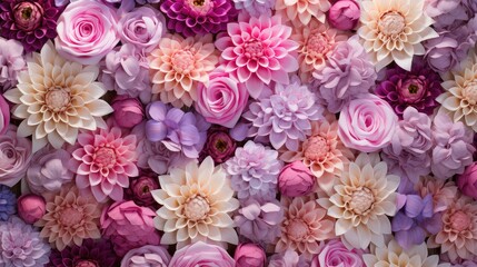 Obraz na płótnie Canvas floral decoration flower background illustration arrangement bouquet, centerpiece petals, vibrant elegant floral decoration flower background