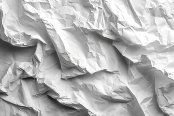 white crumpled paper background texture pattern overlay