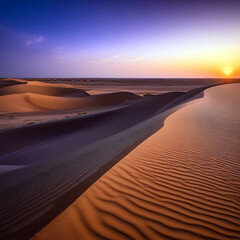 Desert Sunset Beauty Arabian
