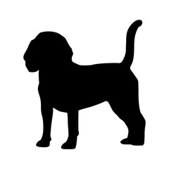 Dog Silhouette Collection Vector 