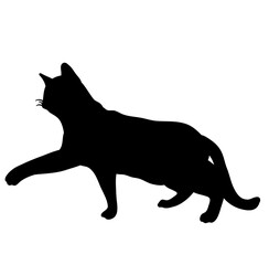 Cat Silhouette Collection Vector 