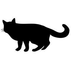 Cat Silhouette Collection Vector 