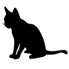 Cat Silhouette Collection Vector 
