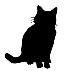 Cat Silhouette Collection Vector 