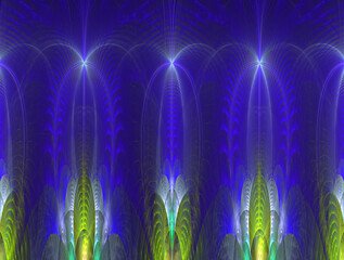 Imaginatory fractal abstract background Image