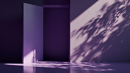 Purple abstract background with blank space for advertising.