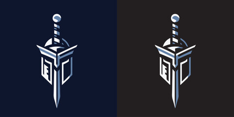 editable warrior mask logo suitable for e sport logo