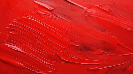 Obraz premium artistic abstract red background illustration design texture, bold vibrant, dynamic energetic artistic abstract red background