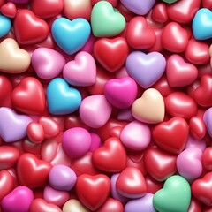 heart shaped candy