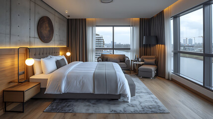 interior of a bedroom