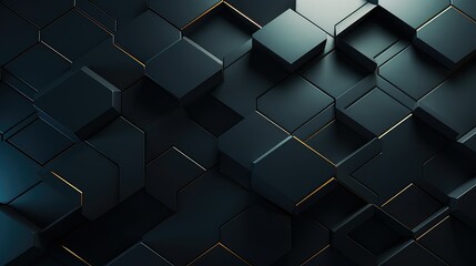 abstract black geometric background illustration design shape, minimal modern, wallpaper dark abstract black geometric background