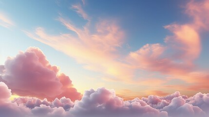 weather cloudscape sky background illustration atmosphere blue, fluffy cumulus, stratus cirrus weather cloudscape sky background