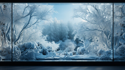 Frosted Glass Window