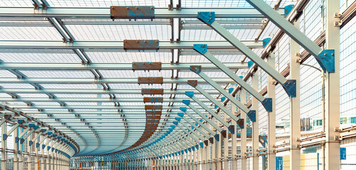 View of Tokyo, Japan from the automated monorail