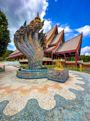 Wat Pa huay lad or Wat Pa Huai Lat Temple in Loei, Thailand