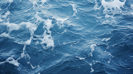 natural texture of agitated sea surface