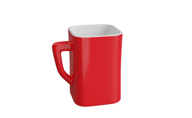 Mugs Coffee mockup 3d render and graphic design.PNG file