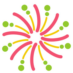 Colorful Firework type 9