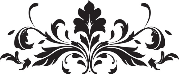 Epoch Elegance Monochrome Logo Design with European Border Timeless Tapestry Chic Vector Icon Featuring Vintage European Border