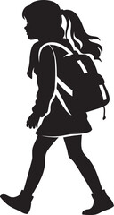 SheInnovator A Creative Black Vector Logo Design for Female Students FutureFemmes Black Logo Design Icon for Aspiring Female Students