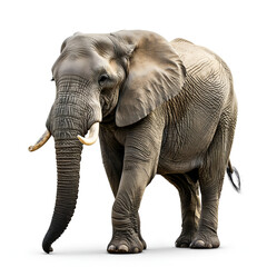 Fototapeta premium elephant isolated on white