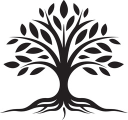 Green Legacy Dynamic Vector Logo Design for Tree Plantation 