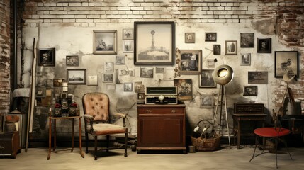 design graphic studio background illustration digital creative, color composition, typography logo design graphic studio background