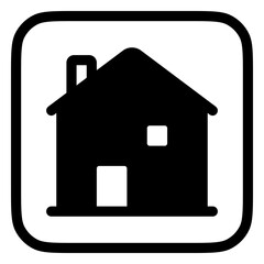 Editable house, rent vector icon. Part of a big icon set family. Perfect for web and app interfaces, presentations, infographics, etc