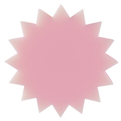 Pink Geometric Abstract