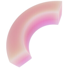 Pink Geometric Abstract