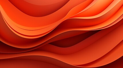 Vibrant 3d papercut out texture: abstract orange background for web, wallpaper, brochure, and patterns
